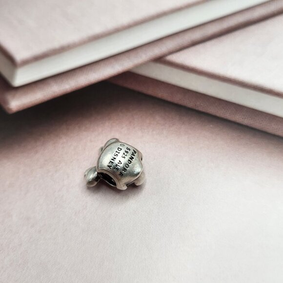 Pandora Disney Minnie Mouse Bow 925 Sterling Silver Charm Authentic - Picture 4 of 4